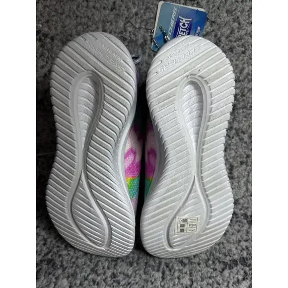 Skechers Ultra Flex 3.0 Slip-On Sneakers Multicolor Size 3 - Picture 7 of 7